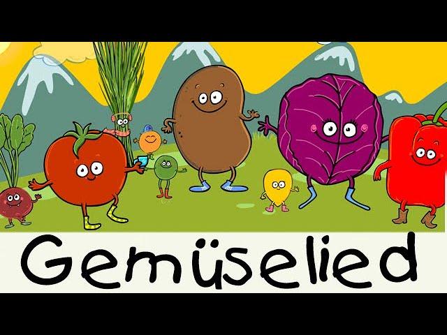  Das Gemüselied || Kinderlieder zum Lernen