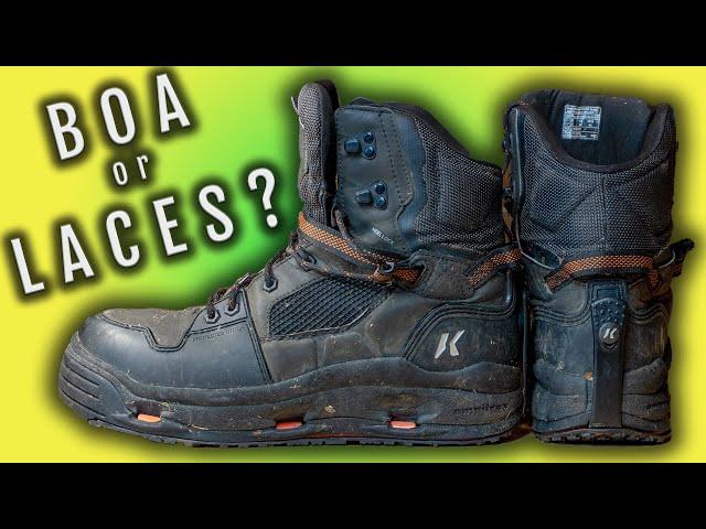 Korkers Terror Ridge Wading Boots Review | BOA or Laces?