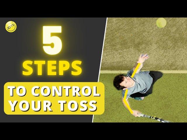 5 Steps To Control Your Serve Ball Toss...