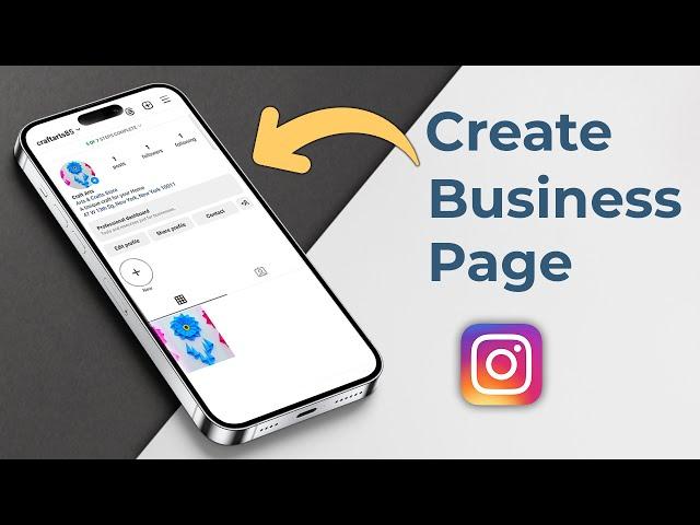 How to Create an Instagram Page for Business? #instagrampage