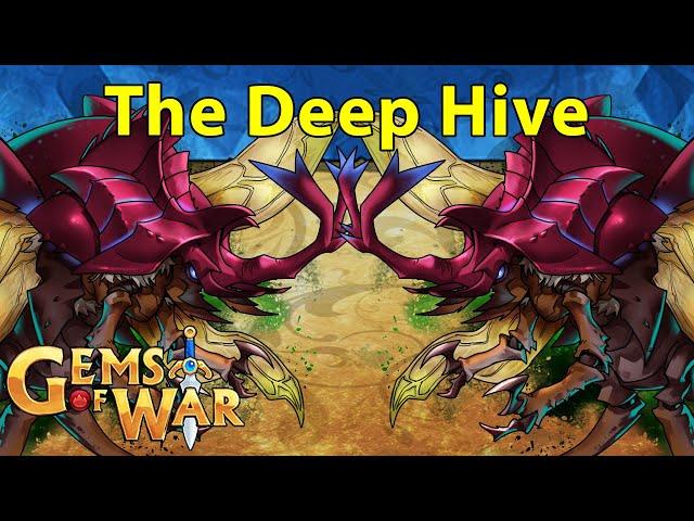 Gems of War: The Deep Hive Deep Delve, New Faction Troop, and Teams