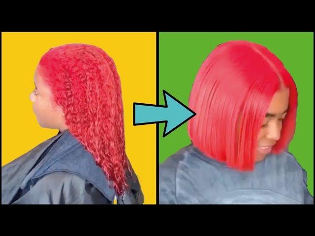 Dope TWA, Puff Life, Cut & Color Blunt Bob -  Hairstyle Compilation For Black Hair