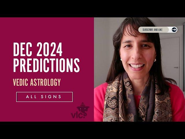 December Predictions 2024 // Mars retrograde, Vedic Astrology, All Signs