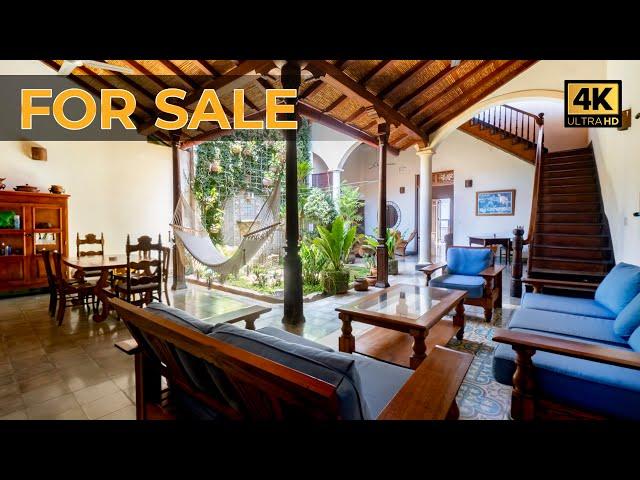 AVAILABLE! Beautiful Colonial House For Sale in Granada Nicaragua Real Estate @ $240,000 #22404