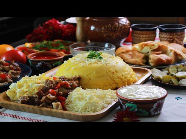 MAMALYGA WITH TOKAN AND BRYNZA! The best recipes of Moldovan cuisine!