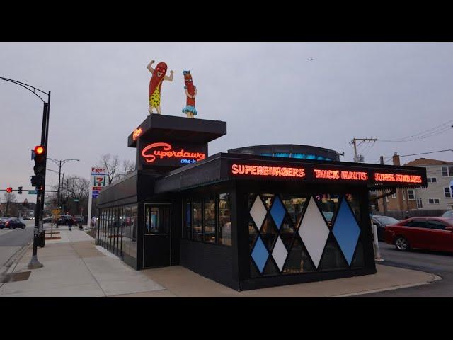 Superdawg Drive-In - Best Hot Dog in Chicago!