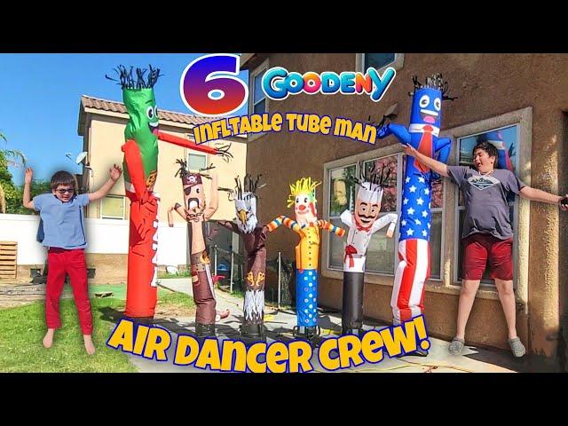 6 Goodeny's Inflatable Tube Man Air Dancer Crew: The Heart Stopping Acts!