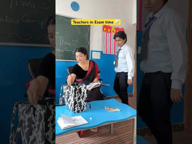 Teachers and Exam time #shorts #ytshorts #sejalgabashorts #scholllife #teacherlife
