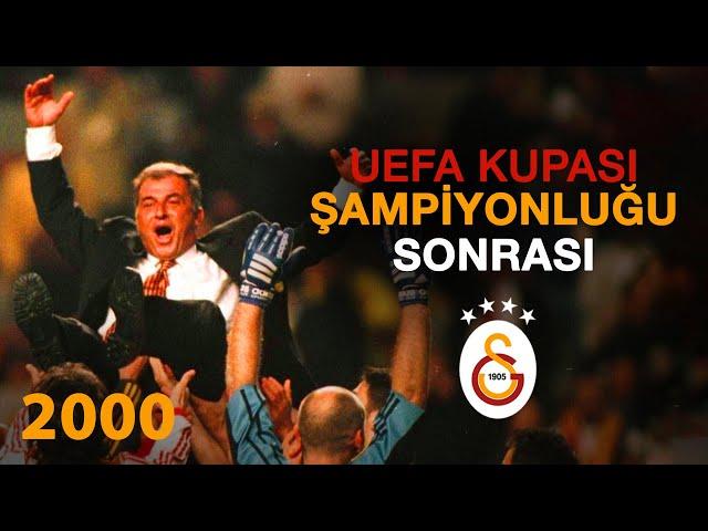 Galatasaray - Arsenal 17 Mayıs 2000 UEFA Kupası Şampiyonluğu Sonrası Röportajlar