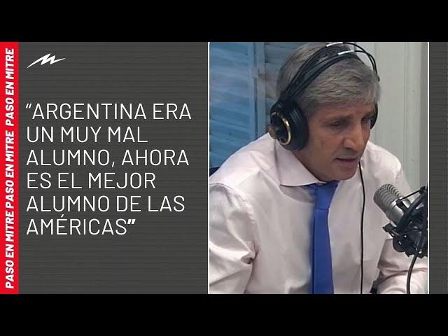 La entrevista completa a Luis Caputo