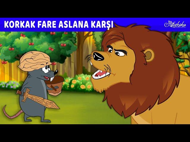 Korkak Fare Aslana Karşı  | Adisebaba Masallar