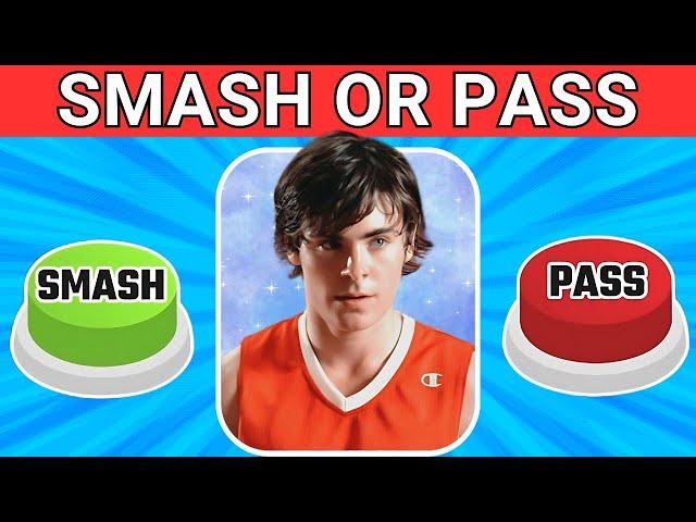 Smash or Pass: 100 Male TV & Movie Characters | Celebrity Quiz Game