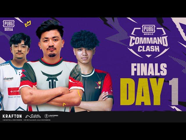 PUBG MOBILE COMMAND CLASH | FINALS DAY 1 | Antim Battle Ko Suruwat