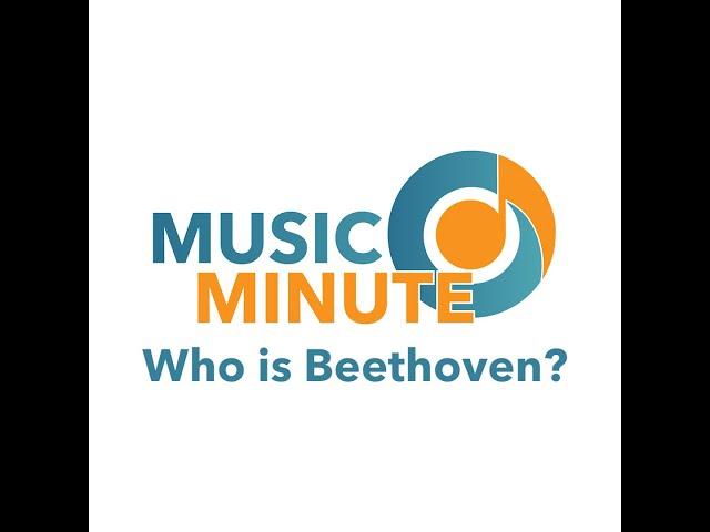 QCSO Music Minute - Who is Beethoven? with Ernesto Estigarribia