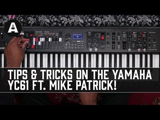 Legendary Tips & Tricks on the Yamaha YC61 Drawbar Keyboard ft. Mike Patrick