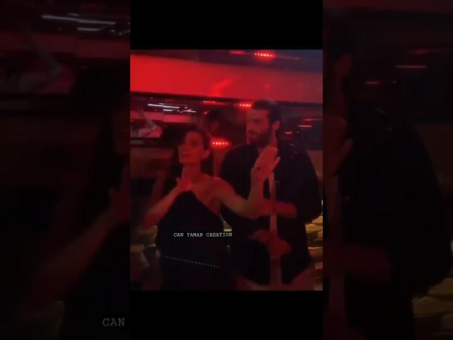 Can Yaman & Demet in the Club 