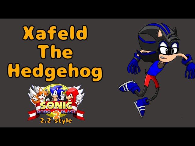 Xafeld The Hedgehog -|Sonic Robó Blast 2 2.2 style|-