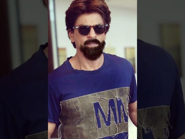Shah Rukh Khan Beard Look || srk || #shahrukhkhan #srk #shorts #bollywood #ashortaday #beard
