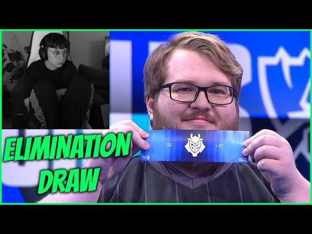 WORST DRAW EVER - CAEDREL REACTS TO SWISS STAGE ELIMINATION DRAW