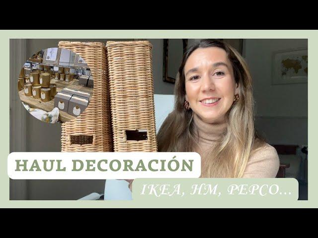 HAUL DECORACIÓN HOGAR: IKEA, H&M HOME, PEPCO, DUNNES STORES ‍ CAMBIOS en la CASA | Laura Raya