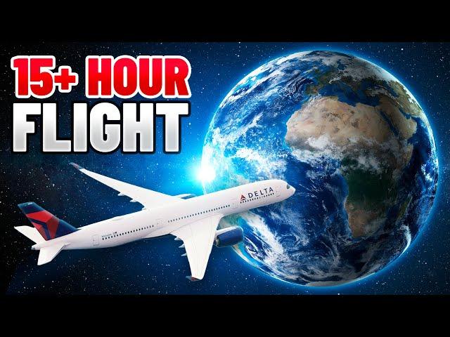 Delta Air Lines’ Longest Flight (WORLD’S LONGEST FLIGHTS)