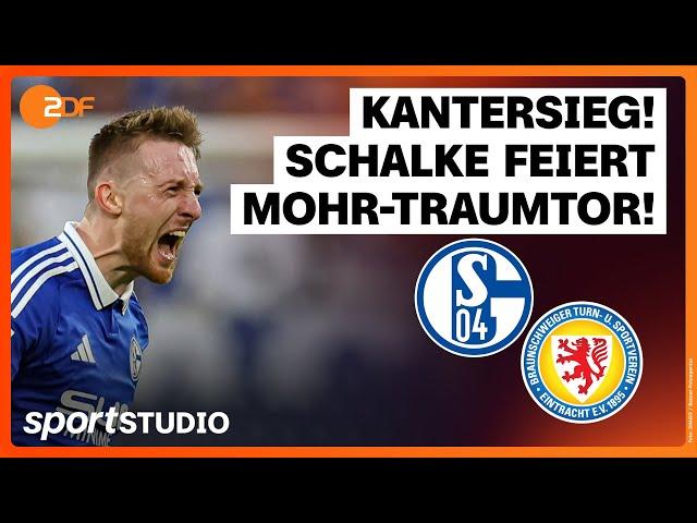 FC Schalke 04 – Eintracht Braunschweig | 2. Bundesliga, 1. Spieltag Saison 2024/25 | sportstudio