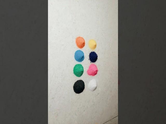 Colourful  #colourfulrangoli #colors #art #shorts #ytshorts #Ritu'sRangoli