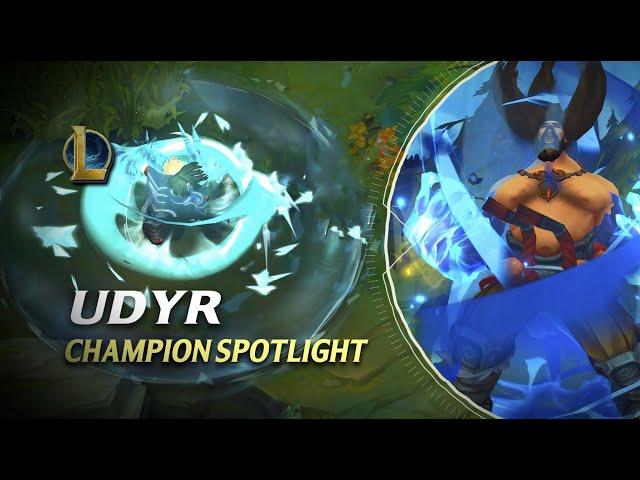 Udyr Rework Champion Spotlight | Gameplay - League of Legends