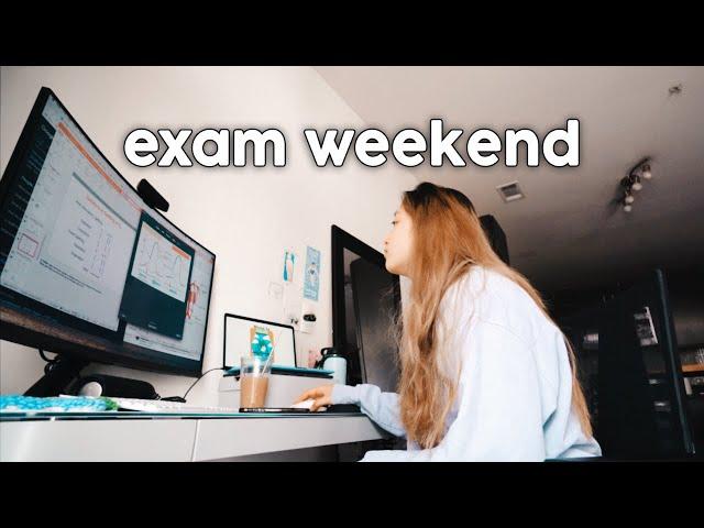 Exam Weekend in Medical School | Study With Me for Cardiology 🫀