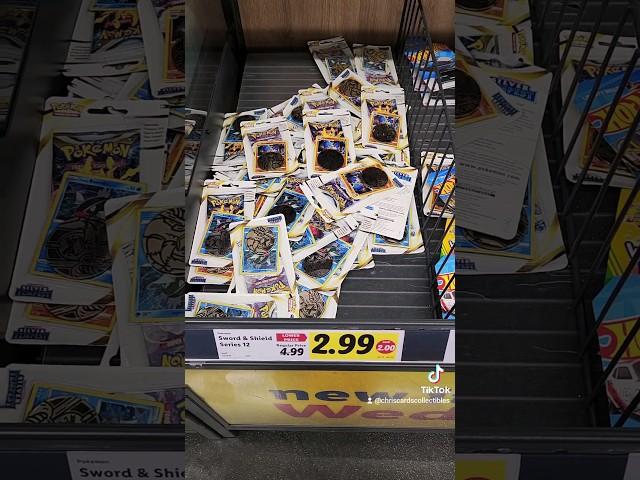 Pokemon Silver Tempest Packs at Lidl #pokemon #pokemoncards #poketube #pokemondeals #pokemonfinds