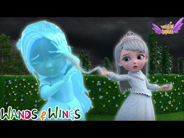 Princess Blossom Turned into ICE  | FROZEN PRINCESS Song | Kids Rhymes | Wands & Wings