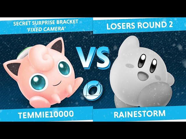 Snoverdrive | Secret Surprise Losers Round 2 - TEMMIE10000 (Jigglypuff, Steve) vs rainestorm (Kirby)