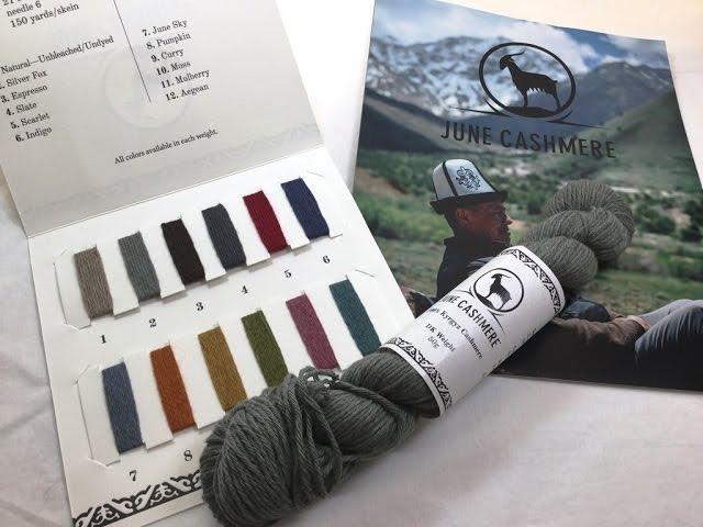 June Cashmere Yarn Review