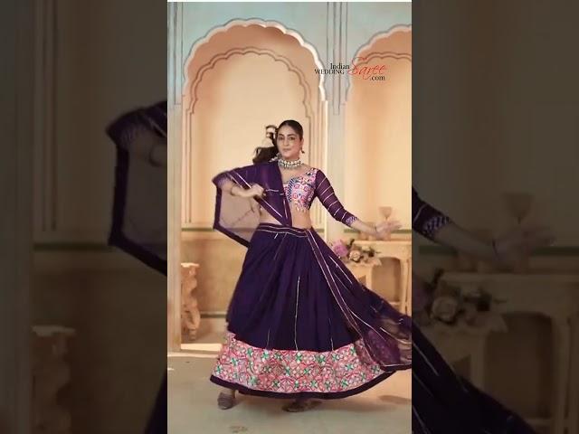 Georgette Engagement Lehenga - 1958639