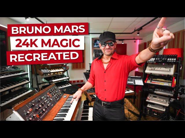 Bruno Mars "24K Magic" Recreated (On Wireless Headphones)