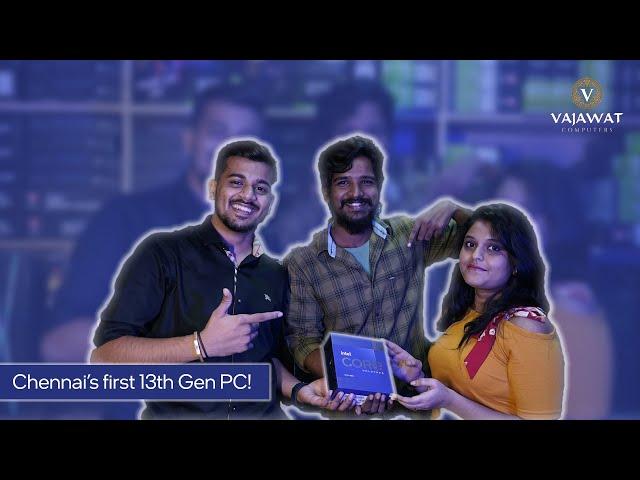 Chennai's First Intel 13th Gen Processors Custom PC Build with @baskerreema