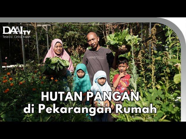 Keluarga Ini Menciptakan Hutan Pangan di Rumah