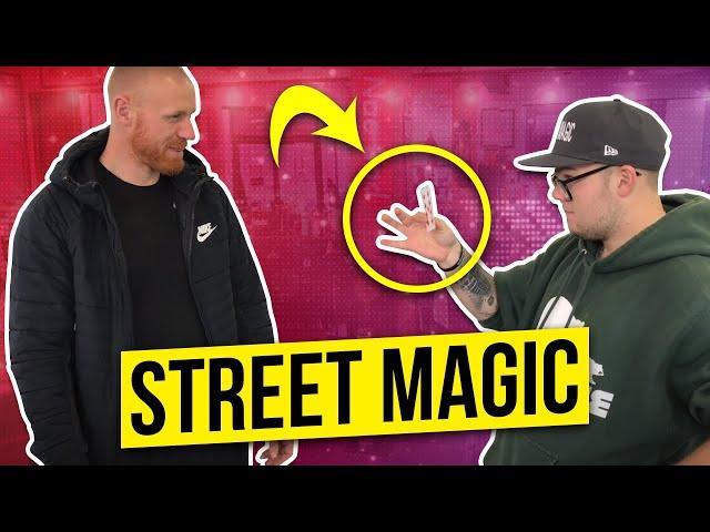 HE FREAKED OUT // Street Magician Scotland//CAMERON YOUNG //SCOTTISH MAGICIAN