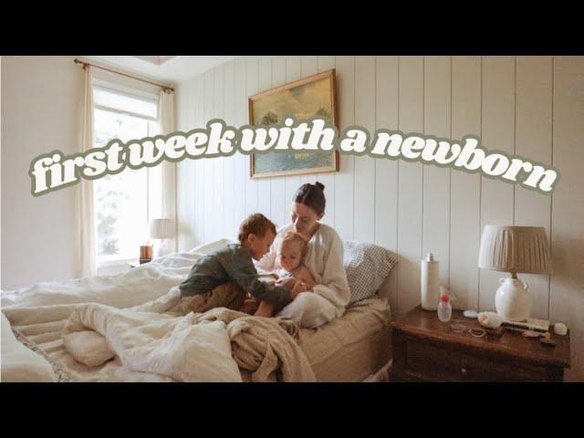 First Week Home with a Newborn as a Family of SIX!!