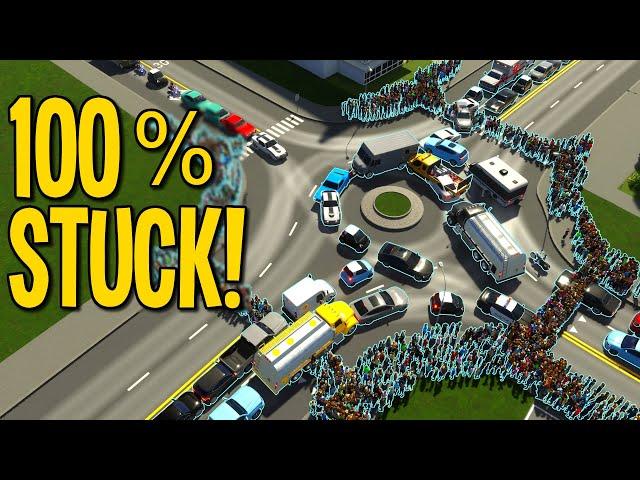 Fixing Traffic So Bad You Think The Game is Paused in Cities Skylines 2!