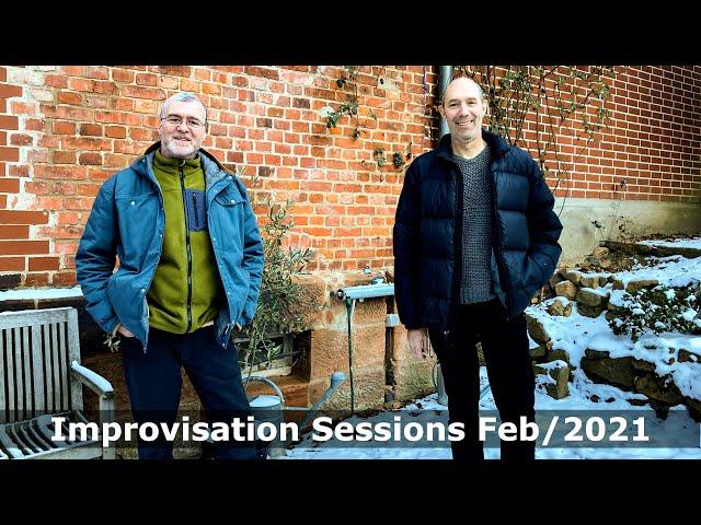 Improvisation Jam Sessions - Stefaan Hollevoet & Kirk Monteux - Marburg February 2021