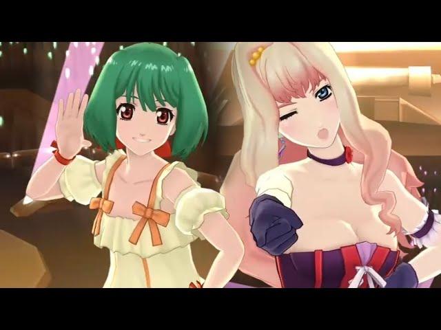 (Uta Macross De Culture) Rune ga Pika tto Hikattara with Ranka Lee and Sheryl Nome