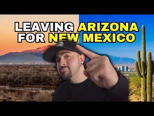 Why are People Leaving ARIZONA for NEW MEXICO - Living In Albuquerque