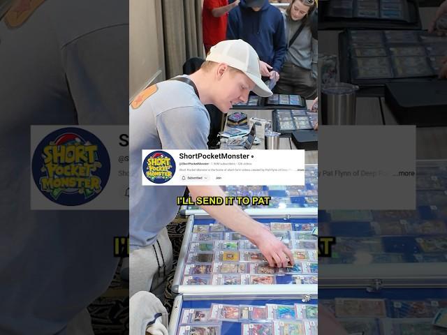 I should have kept it sealed | Pokemon card vendor POV #pokemon #wholesome
