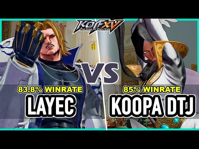 KOF XV  Layec (Rugal/Kim/O.Chris) vs Koopa DTJ (Najd/Goenitz/O.Chris)