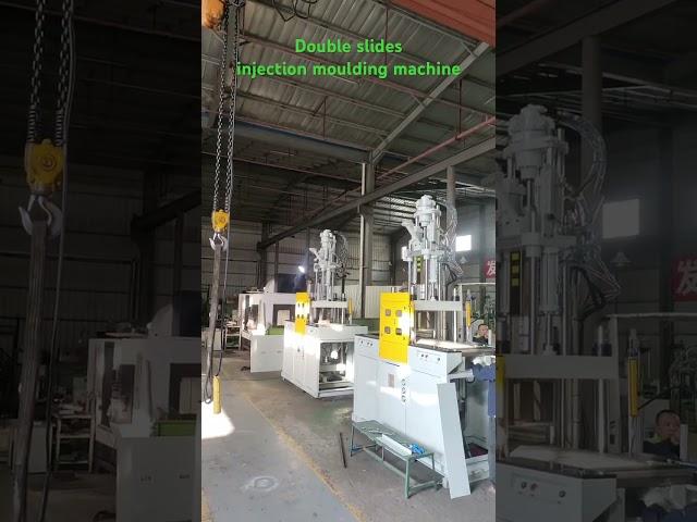 Double slides injection moulding machine