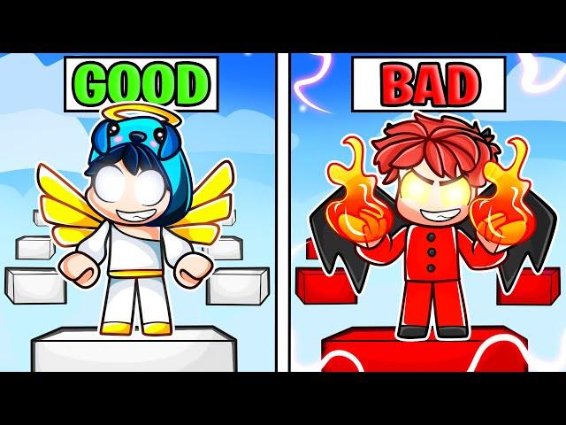 GOOD vs BAD Obby in Roblox!