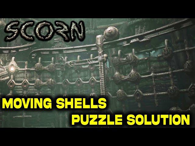 SCORN: Moving Egg Shells Puzzle Solution | FIRST Puzzle in Scorn | ACT 1 Walkthrough | Commentary