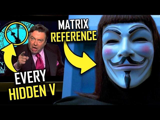 V FOR VENDETTA (2005) Breakdown | Easter Eggs, Comic Differences, Film Analysis & Ending Explained