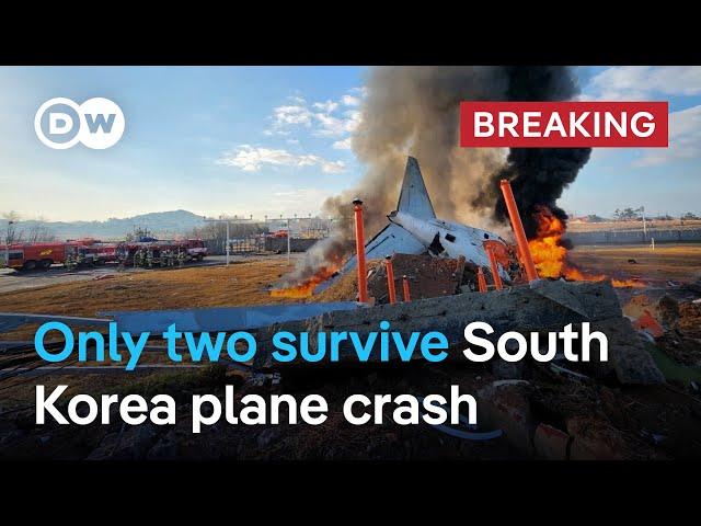 Worst airline disaster in South Korean history | DW News